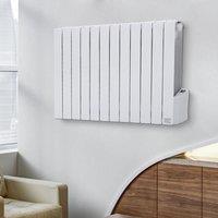 57.5 H Oil Filled Electric Radiator Heater with LCD Thermostat 900W to 2000W Space Heaters