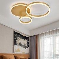 2/3.5 ft Circles Ceiling Light with LED Dimmable/Non-Dimmable