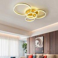 2/3.5 ft Circles Ceiling Light with LED Dimmable/Non-Dimmable