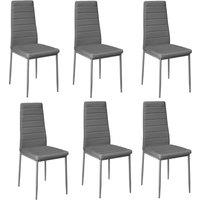92cm Height Upholstered Leather Dining Chair Set of 6