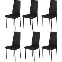92cm Height Upholstered Leather Dining Chair Set of 6