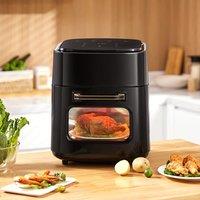 11L Large Kitchen Air Fryer with Visible Front Window