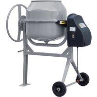 Durable and Versatile Cement Mixer with Easy Movement