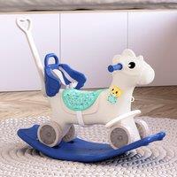 Kids Plastic Rocking Horse for Sunmer Holidays Gift