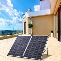 Output 100W to 200W Portable Folding Solar Panel Kit