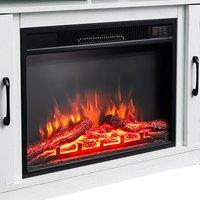 38cm W Freestanding Fireplaces Recessed Electric Fireplace TV Stand