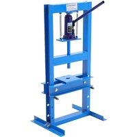 6/12/20Ton Blue Hydraulic Shop Press with Press Plates