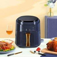 5.5L Hot Air Fryer Oven with Digital Controls for Kitchen