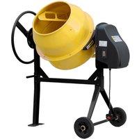 140L Electric Portable Cement Concrete Mixer with Wheels
