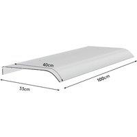 1M / 1.2M / 1.6M / 2M Transparent Awning Canopy for Window and Door