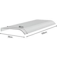 1M / 1.2M / 1.6M / 2M Frosted Awning Canopy for Window and Door
