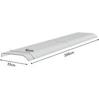 1M / 1.2M / 1.6M / 2M Frosted Awning Canopy for Window and Door