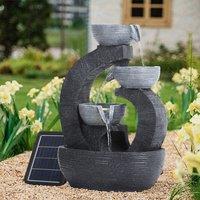 Outdoor Solar-Powered Water Fountain Outdoor Decor