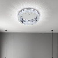 50cm Dia Modern Round Crystal Ceiling Light