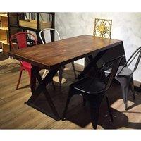Industrial Heavy Duty X Shape Iron Table Legs