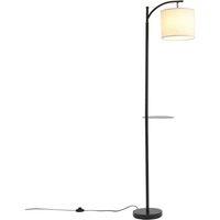 Arc Floor Lamp with Adjustable Shade