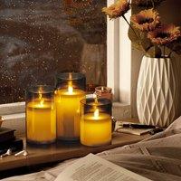 Elegant LED Remote-Controlled Flameless Candle Set