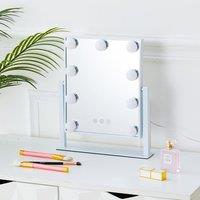 LED Lighted Vanity Mirror with 14 Bulbs for Dressing Room and Bedroom