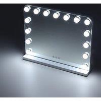 Frameless Hollywood Vanity Mirror with 11 Dimmable Lights