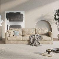 Cottonfy Retro Elegance Luxe Fabric Sofa with Mid-Century Charm