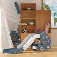 Outdoor Plastic Climber and Slide Set for Toddler