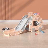 Indoor Outdoor Plastic Climber and Slide Set for Toddler
