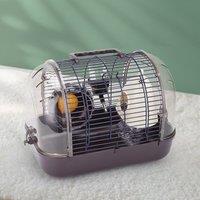 Crystal Hamster Cage: Stylish and Comfortable Outdoor Habitat