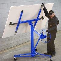 11/16ft Yellow/Red/Black/Blue Drywall Lifter with Rolling Casters Panel Hoist
