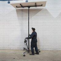 11/16ft Yellow/Red/Black/Blue Drywall Lifter with Rolling Casters Panel Hoist