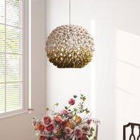 Lightsin Pendant Ceiling Light with Artisanal Globe-Shaped Cotton Rope for Natural Elegance