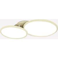 Lightsin Full Spectrum Dimmable Ivory White Aluminum Round LED Ceiling Light