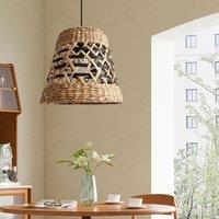 Lightsin Handwoven Paper Rope Pendant Light Bohemian Rustic Charm