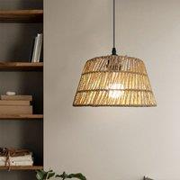 Lightsin Handcrafted Warm Rustic Paper Rope Pendant Light