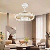 Lightsin Whisper Quiet Reversible Ceiling Fan with Light Acrylic and Metal Fan Ceiling Light Fixture