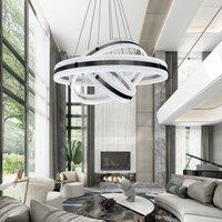 Lightsin Elegant Gold Interwoven Ring Pendant Light