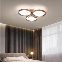 Lightsin Modern Three-Disk Silver/Gold Full Spectrum Ceiling Light