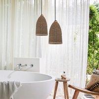 Lightsin Natural Grass Pendant Light for Kitchen and Dining Spaces