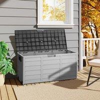 Waterproof Large Plastic Garden Storage Box with Wheels