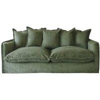Cottonfy Corduroy Padded Upholstery Cloud Sofa for Small Apartment