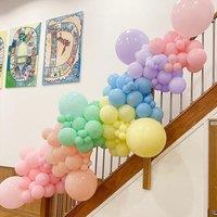 Wedding Birthday Arrangement Decoration Balloon Chain Macaroon 6 Colours Series Set