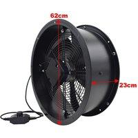 Ventilation Wall-Mounted Exhaust Axial Fan 8/10/12/14/16/18/20/22 inch