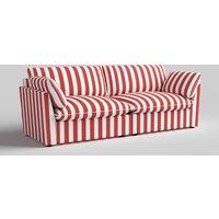 Cottonfy Retro Striped Fabric Handmade Sofa