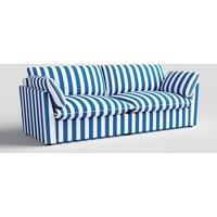 Cottonfy Retro Striped Fabric Handmade Sofa