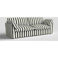 Cottonfy Retro Striped Fabric Handmade Sofa