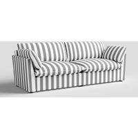 Cottonfy Retro Striped Fabric Handmade Sofa