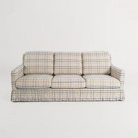 Cottonfy Minimalist Stylish Detachable Striped and Checkered Pattern Sofa