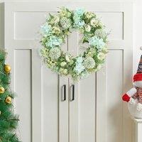 Spring Artificial Peony Wreath Mixed Flowers for Wedding Decor