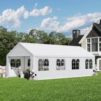 4*6m/4*8m Garden Party Tent with Removable Sidewalls and Doors