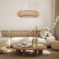 Lightsin Rustic Dining Room Woven Rattan Paper Rope Iron Chandelier for Kitchen Aisle Reading Corner