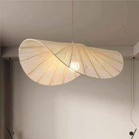 Lightsin Vintage Simple Creative Handwoven Hemp Rope Pendant Light Fixture